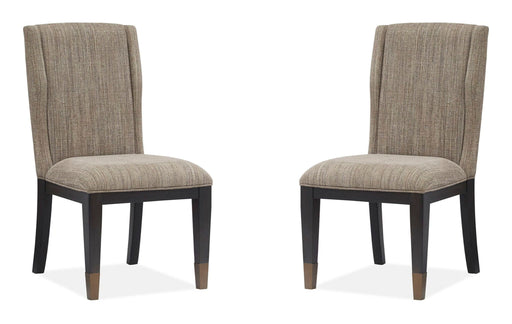 Ryker - Upholstered Host Side Chair (Set of 2) - Homestead Brown Magnussen Furniture