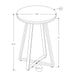 Accent Table, Side, Round Contemporary & Modern Modern Design 8th Street