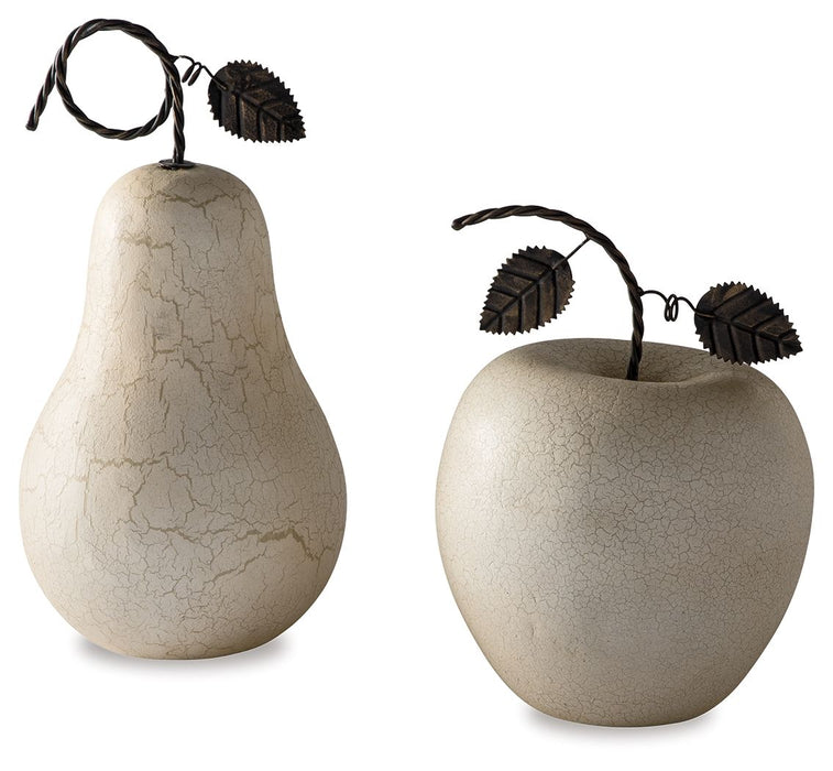 Bidelia - Sculpture Set (Set of 2) - Antique White Signature Design by Ashley®
