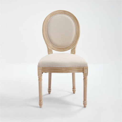 Upholstered With Round Back Dining Chairs (Set of 2) Home Essentials