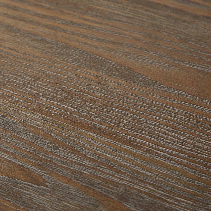 Industrial Style Metal Frame Accent Desk With Side Shelving - Gray