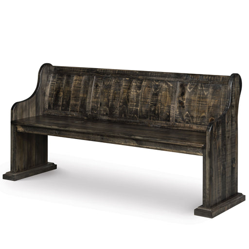 Bellamy - Bench With Back - Peppercorn Magnussen Furniture