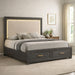 Colorado - Bed With Upholstered LED Headboard Matrix Furniture Group