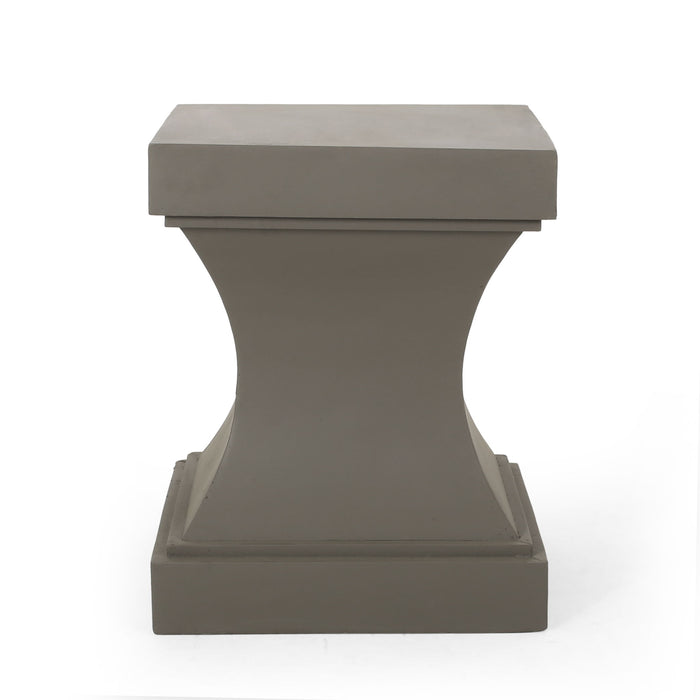 Athena - Modern Side Table With Pedestal Design