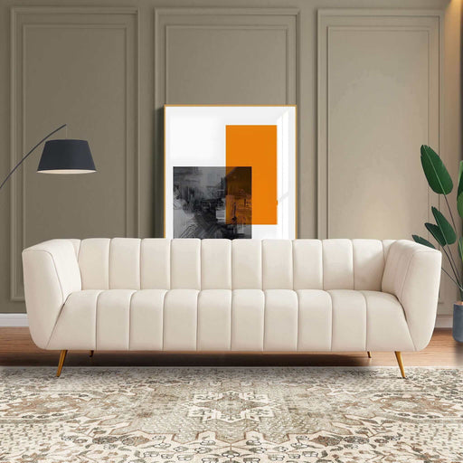 Lamattina - Genuine Italian Channel Tufted Sofa Ashcroft Furniture
