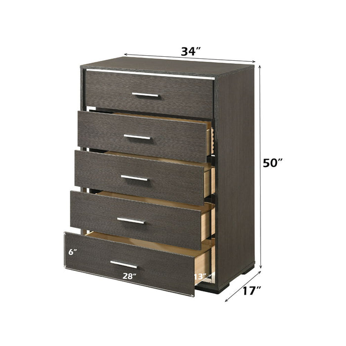 Escher - Chest - Gray Oak ACME