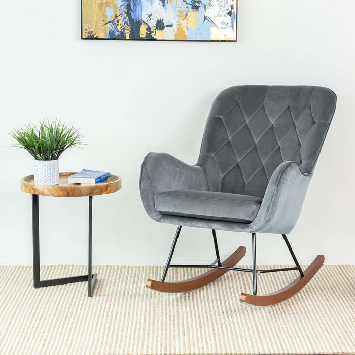 Hannah - Rocking Chair - Gray Ashcroft Furniture