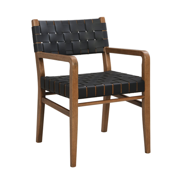Modern Style Dining Chair With Upholstery Noble House