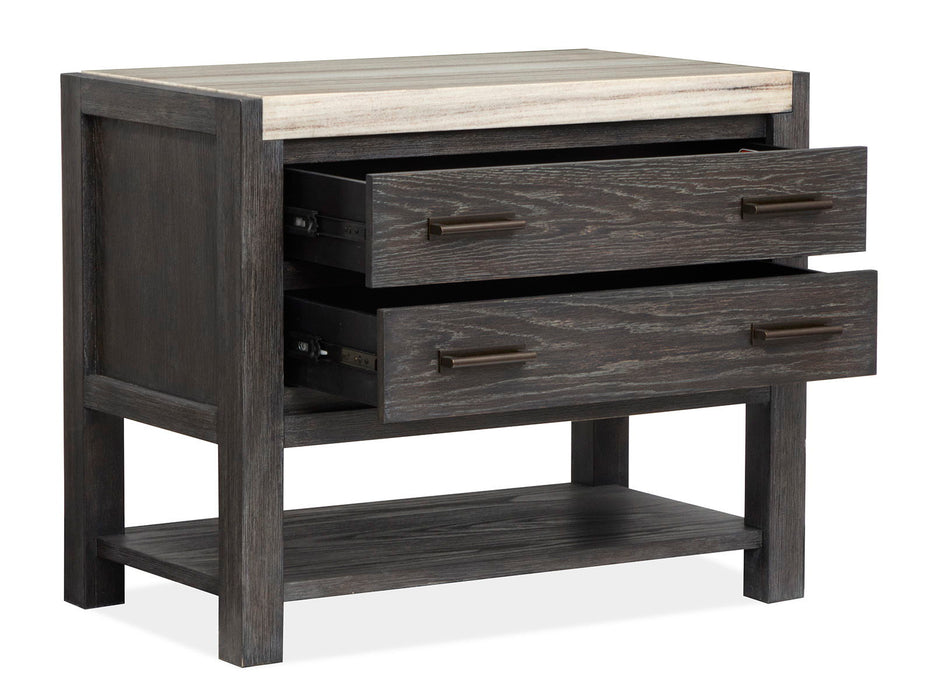 Plum Creek - Open Nightstand Magnussen Furniture