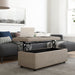 Hamilton - Upholstered Lift Top Rectangular Storage Ottoman Simpli-Home
