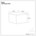 Brody - Versatile Square Pouf Simpli-Home
