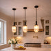 Giza - Pendant Lamp - Black Ashcroft Furniture