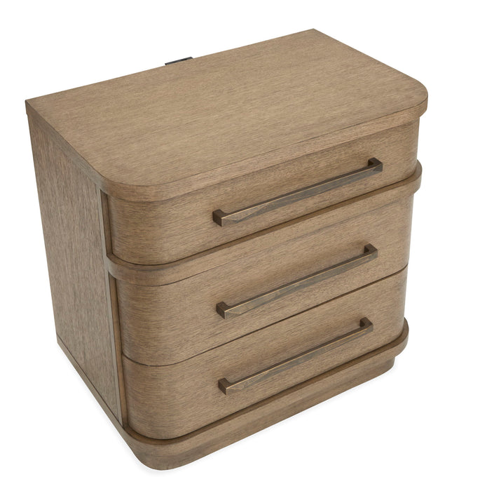 Thorne - Drawer Nightstand - Amber Brown Magnussen Furniture