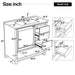36" Bathroom Vanity With Sink, Soft Close Drawers - Natural Noble House
