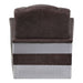 Brancaster - Accent Chair - Retro Brown Top Grain Leather & Aluminum ACME