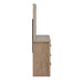 Anika - Mirror - Natural / Brown New Classic