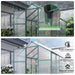 Polycarbonate Walk-In house, Raised Base For Outdoor In All Season Daily Nest