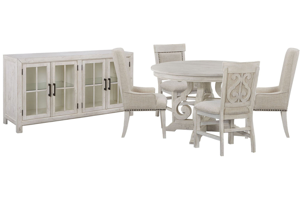 Bronwyn - 48" Round Dining Table Set Magnussen Furniture