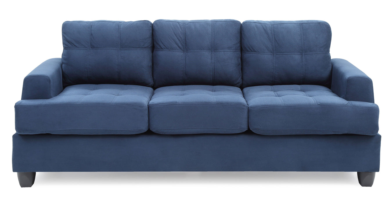 Glory Furniture Sandridge Sofa, Navy Blue