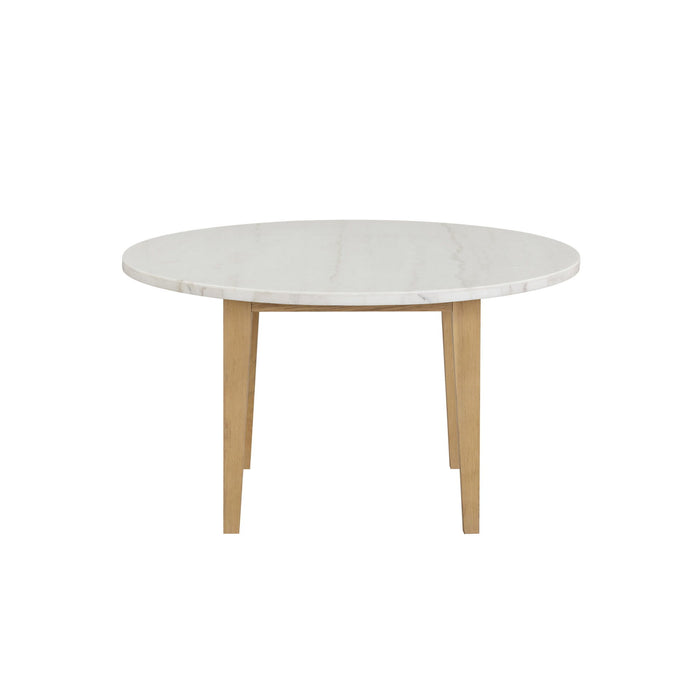 Essence - 54" Round Dining Table With Marble Top New Classic