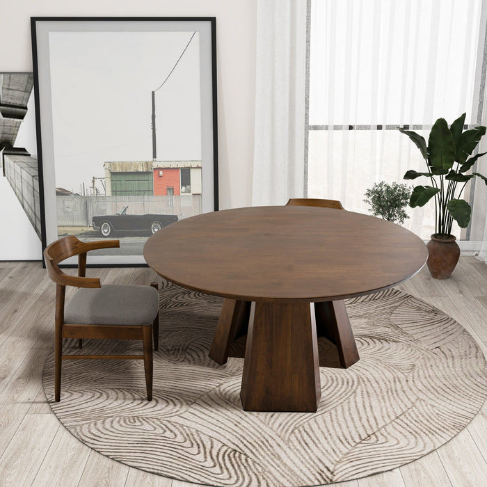 Bolton - Round Dining Table - Walnut