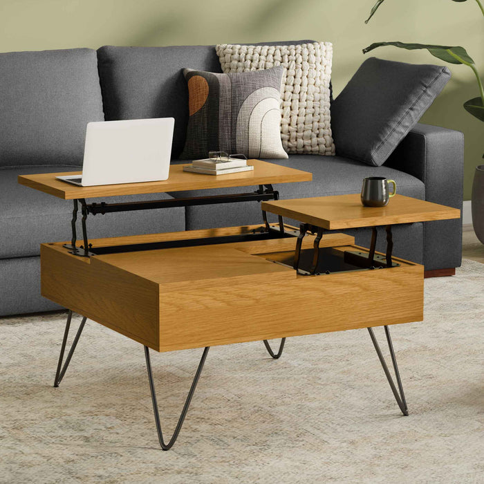 Hunter - Handcrafted Lift Top Coffee Table Simpli-Home
