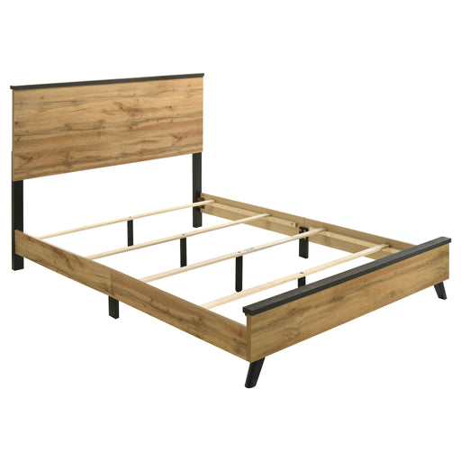 Georgina - 4 Piece Queen Bedroom Set With Trim - Natural Furniture Max