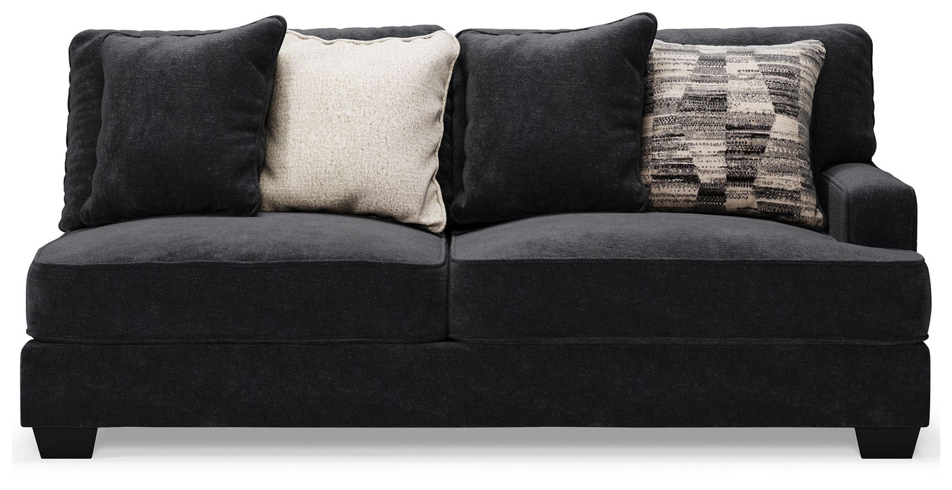 Lavernett - Charcoal - RAF Sofa