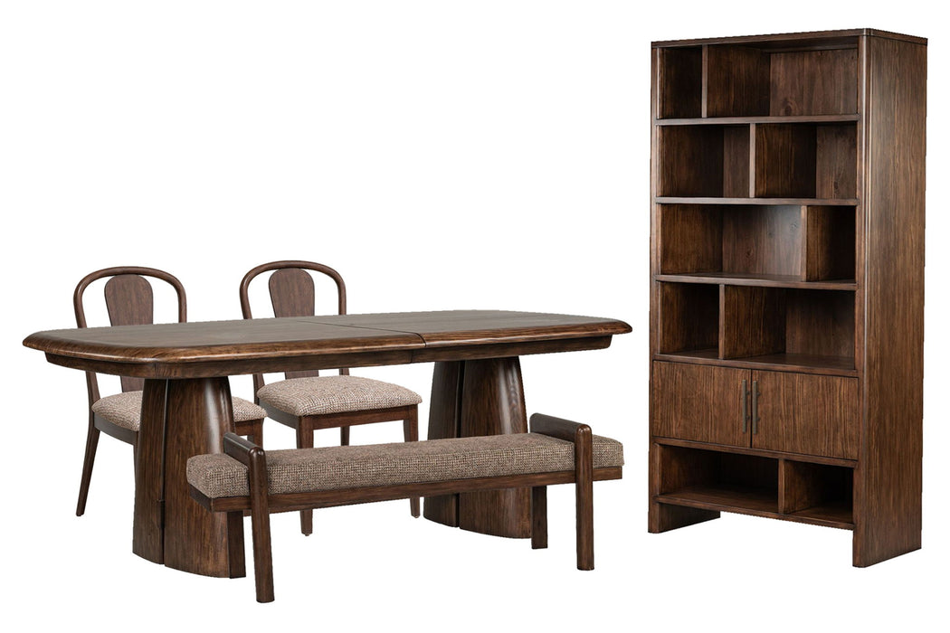 Belville - Extendable Trestle Dining Table Set Magnussen Furniture