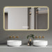 LED Bathroom Mirror With 3 Color Dimmable Backlight Daily Nest