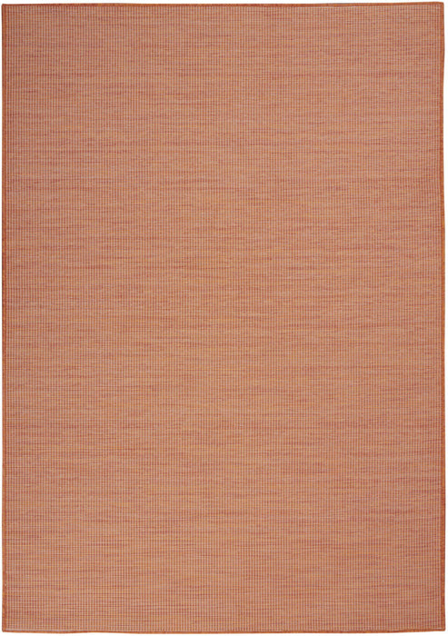 5' X 7' Power Loom Area Rug - Rust