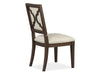 Jubilee - Upholstered Side Chair (Set of 2) - Brown / White Magnussen Furniture