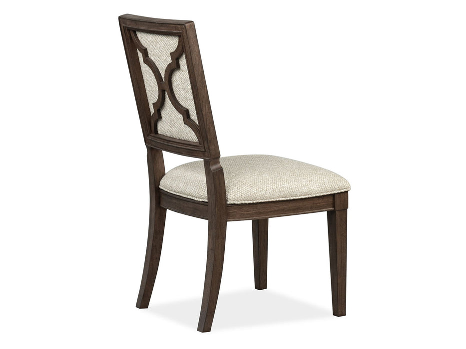 Jubilee - Upholstered Side Chair (Set of 2) - Brown / White Magnussen Furniture