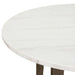 Essence - 54" Round Dining Table With Marble Top New Classic