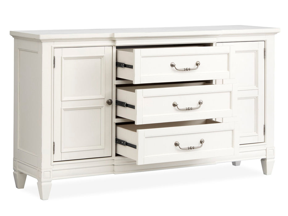 Willowbrook - Buffet - Egg Shell White Magnussen Furniture