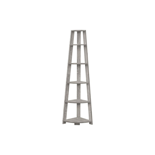 Bookshelf, Bookcase, Etagere, Corner, 5 Tier, For Office, Contemporary & Modern 8th Street