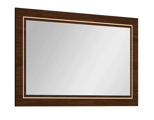 Eva - Mirror For Buffet - Dark Brown Status Italy