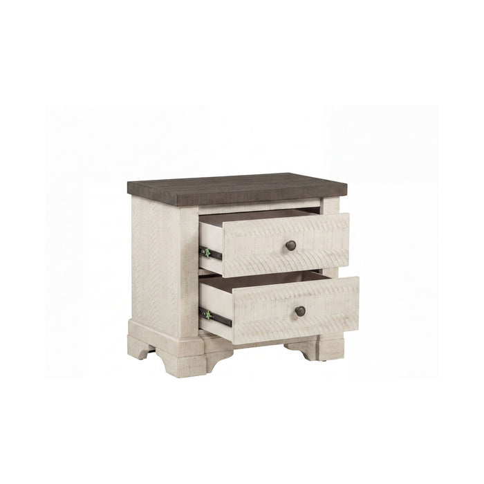 Augusta - Two Drawer Nightstand With USB Port New Classic