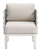 Bridgehampton - Armchair - White Zuo Modern