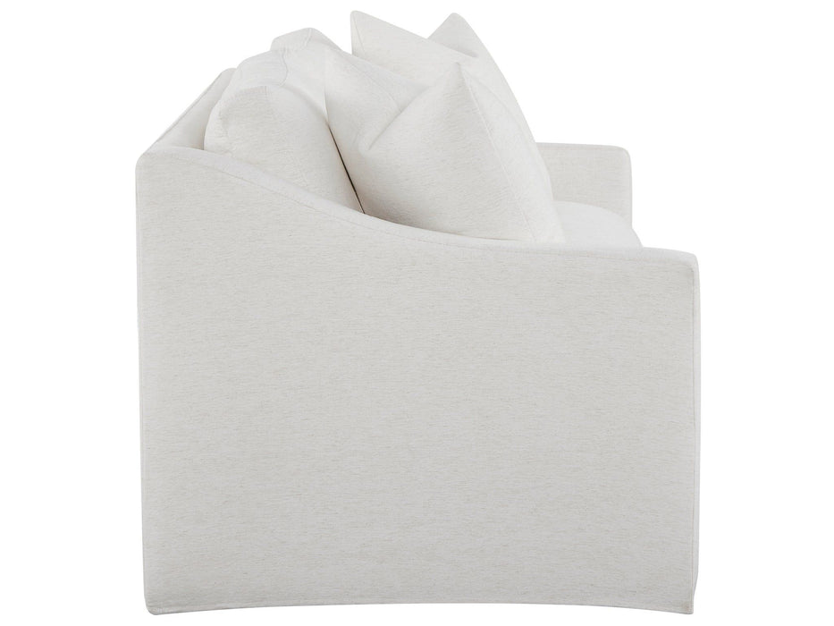 Augustine - Slipcover Apartment Sofa - White Universal Furniture