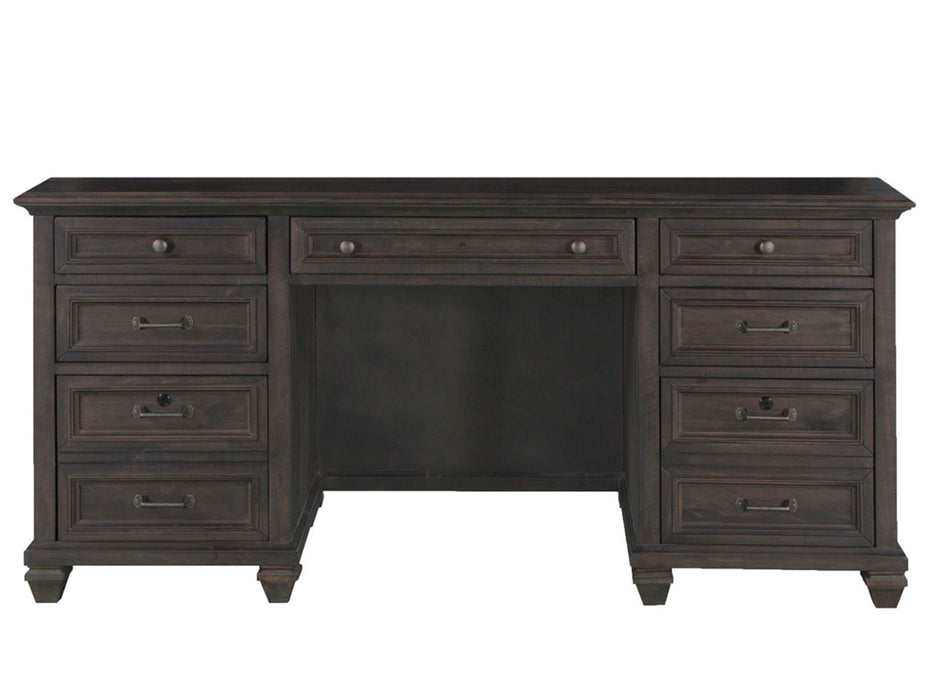 Sutton Place - Credenza - Weathered Charcoal Magnussen Furniture