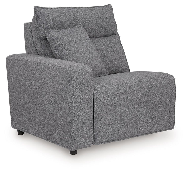 Modmax II - LAF Zero Wall Power Recliner - Salt And Pepper