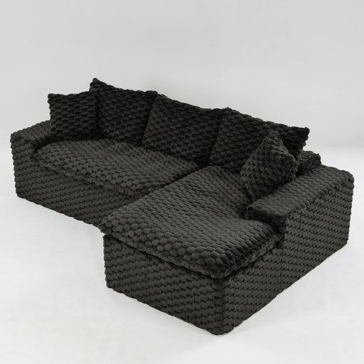 Modular Sofa, Convertible Twin Seat With Chaise Lounge Home Essentials