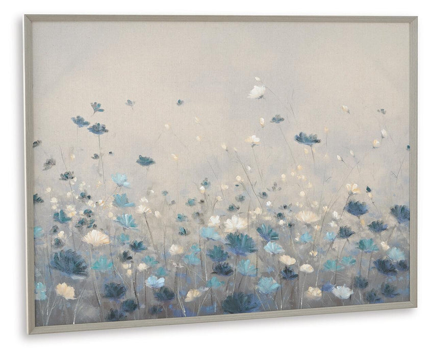 Claydale - Wall Art - Gray / Blue / White Signature Design by Ashley®