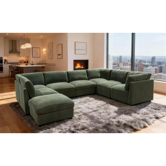 Modular Sectional With Custom Configuration Home Essentials