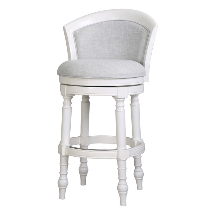 Barrel Back Stool With Swivel Home Essentials