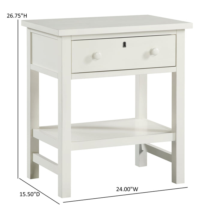 Finley - 1 Drawer Storage Nightstand