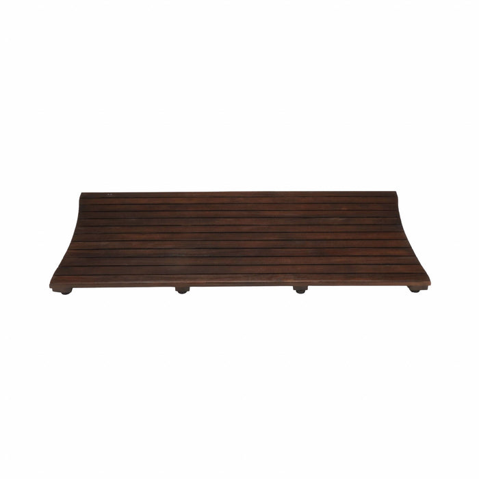 Compact Floor Mat Finish - Teak Brown