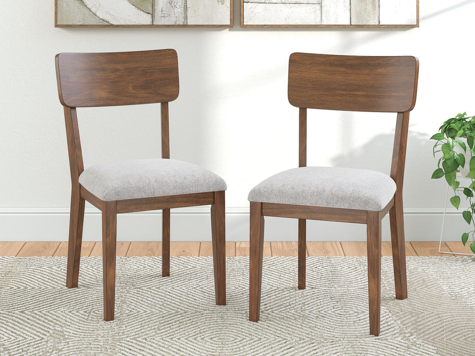 Tameride - Dining Upholstered Side Chair (Set of 2) - Brown Signature Design by Ashley®