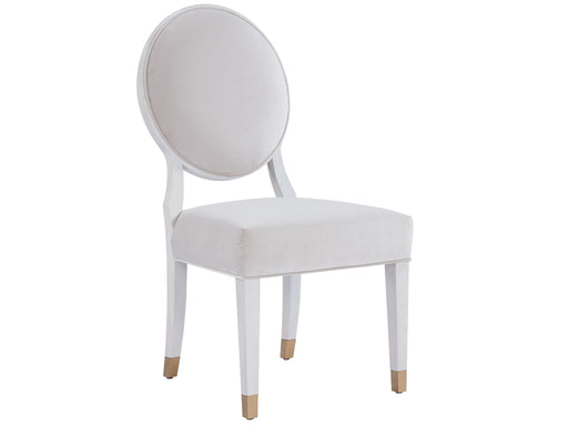 Love. Joy. Bliss.-Miranda Kerr Home - Love Joy Bliss Oval Side Chair (Set of 2) - White Miranda Kerr Home